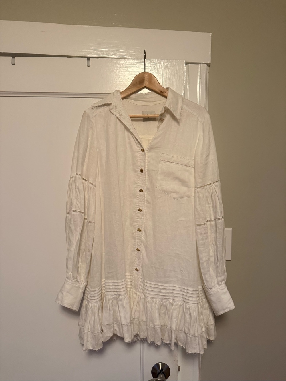 Aje Estate Mini Shirt Dress US 4 / AU 8